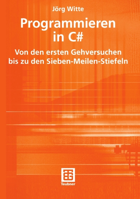 Cover image for book Programmieren in C#