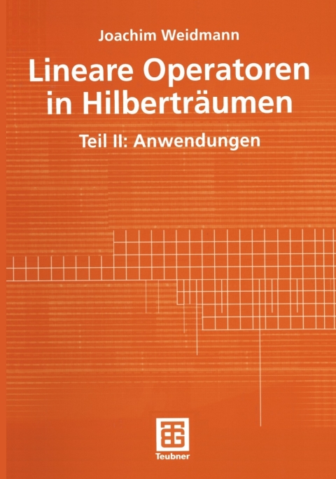 Cover image for book Lineare Operatoren in Hilberträumen