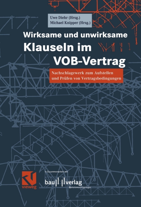 Cover image for book Wirksame und unwirksame Klauseln im VOB-Vertrag