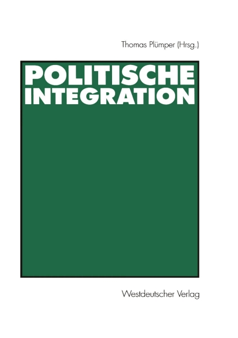 Cover image for book Politische Integration