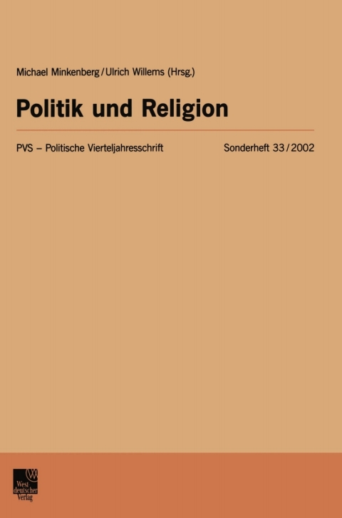 Cover image for book Politik und Religion