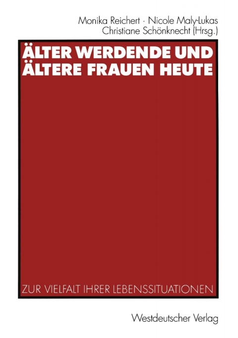 Cover image for book Älter werdende und ältere Frauen heute
