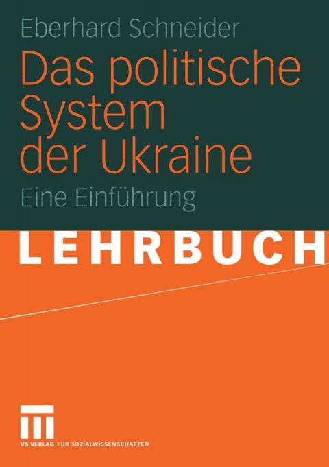 Cover image for book Das politische System der Ukraine