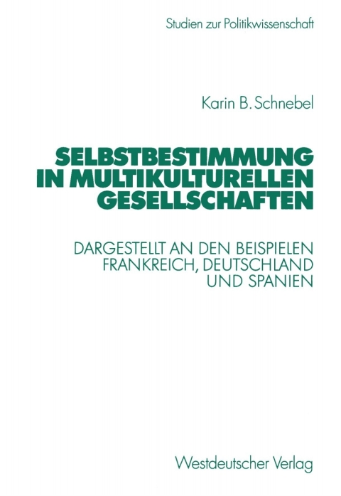 Cover image for book Selbstbestimmung in multikulturellen Gesellschaften