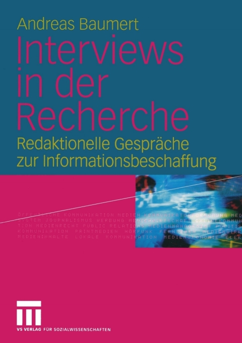 Cover image for book Interviews in der Recherche