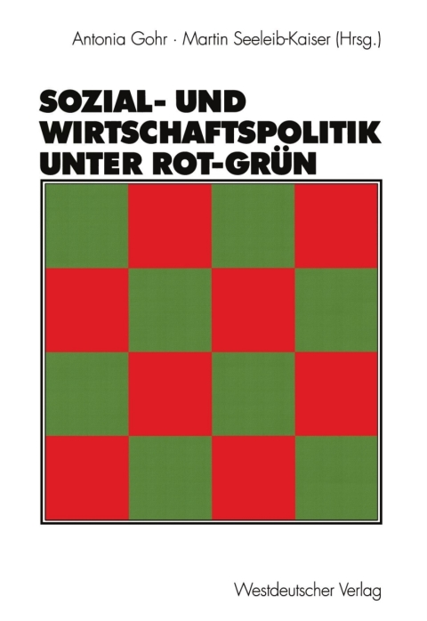Cover image for book Sozial- und Wirtschaftspolitik unter Rot-Grün