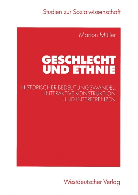 Cover image for book Geschlecht und Ethnie