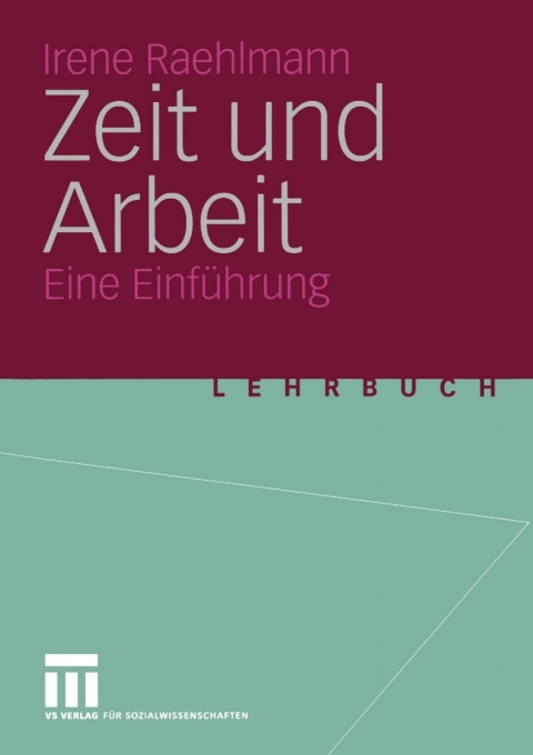 Cover image for book Zeit und Arbeit