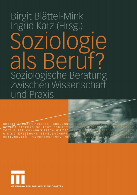 Cover image for book Soziologie als Beruf?