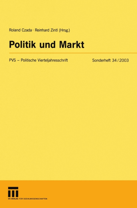 Cover image for book Politik und Markt