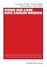 Cover image: Wenn aus Liebe rote Zahlen werden 9783531141442
