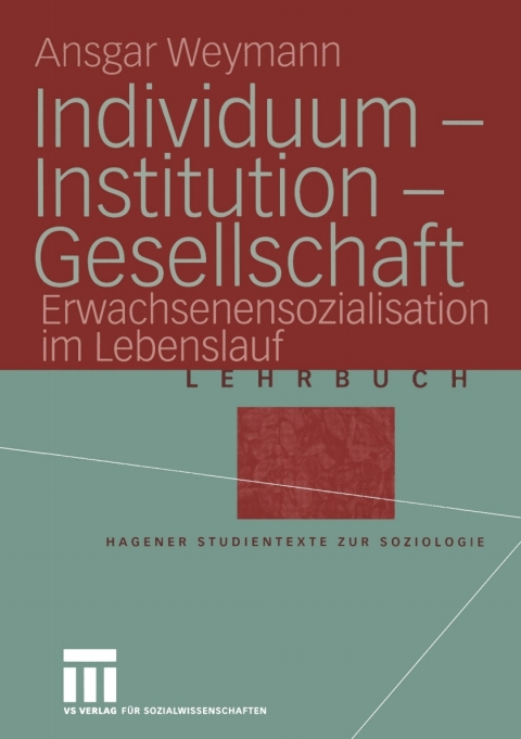 Cover image for book Individuum — Institution — Gesellschaft