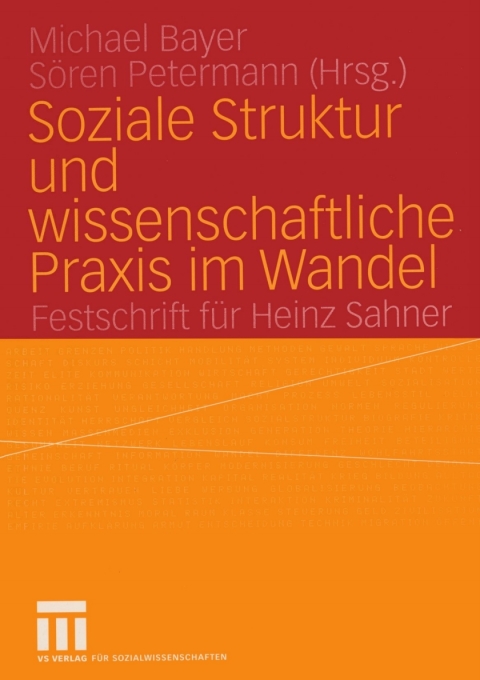 Cover image for book Soziale Struktur und wissenschaftliche Praxis im Wandel