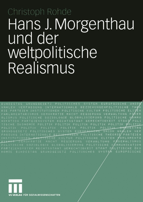 Cover image for book Hans J. Morgenthau und der weltpolitische Realismus