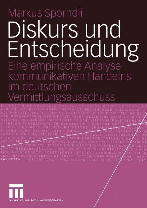 Cover image for book Diskurs und Entscheidung