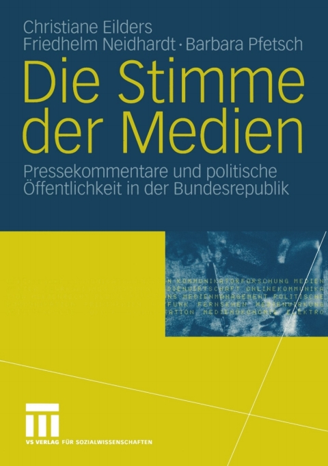 Cover image for book Die Stimme der Medien