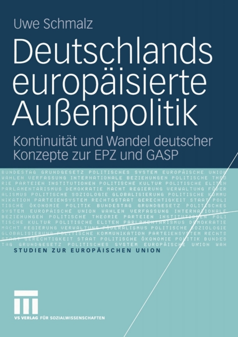 Cover image for book Deutschlands europäisierte Außenpolitik