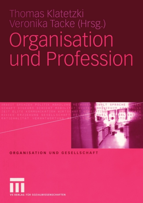 Cover image for book Organisation und Profession