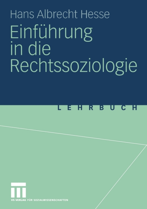 EinfÃ¼hrung in die Rechtssoziologie 