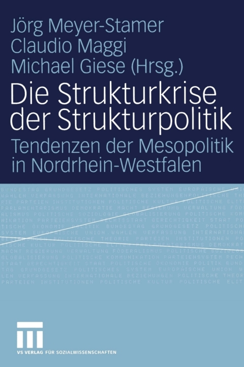 Cover image for book Die Strukturkrise der Strukturpolitik