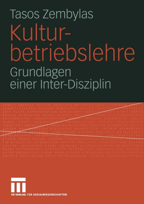 Cover image for book Kulturbetriebslehre