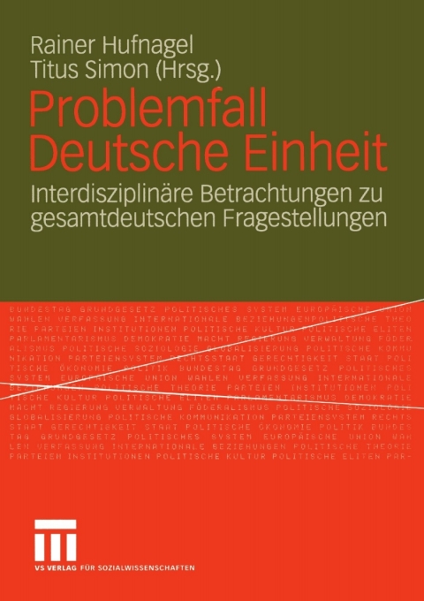 Cover image for book Problemfall Deutsche Einheit