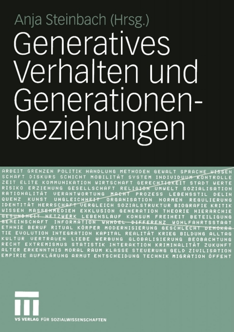 Cover image for book Generatives Verhalten und Generationenbeziehungen