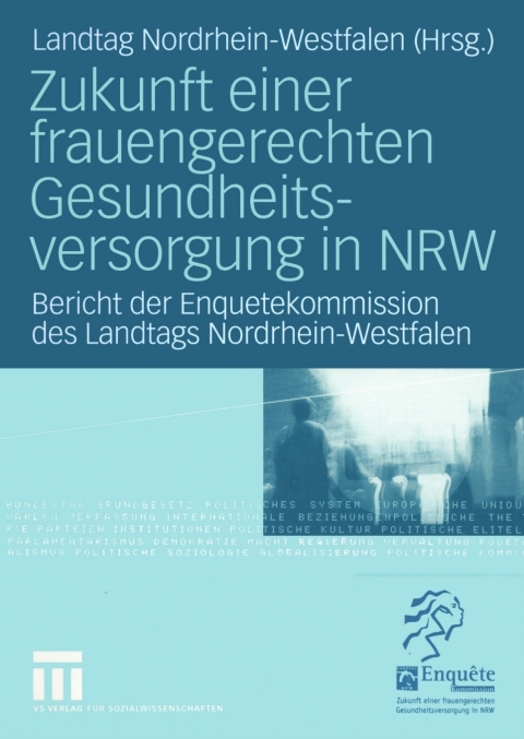 Cover image for book Zukunft einer frauengerechten Gesundheitsversorgung in NRW
