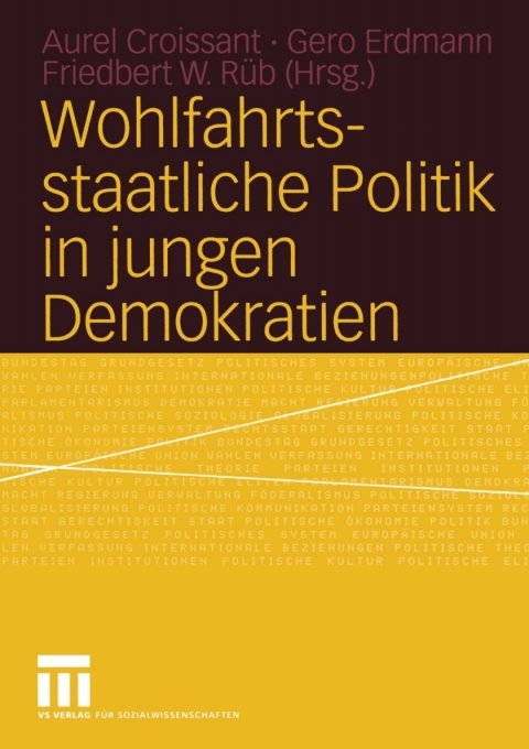 Cover image for book Wohlfahrtsstaatliche Politik in jungen Demokratien