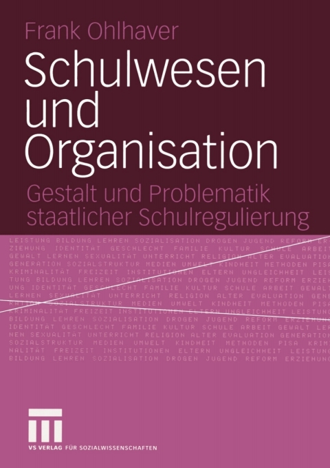 Cover image for book Schulwesen und Organisation