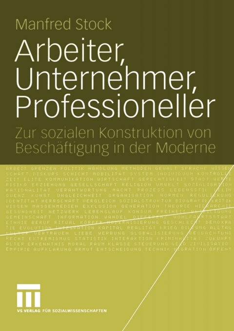 Cover image for book Arbeiter, Unternehmer, Professioneller
