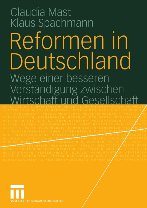 Cover image for book Reformen in Deutschland