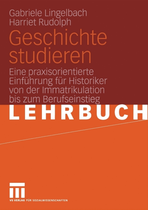 Cover image for book Geschichte studieren