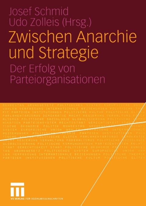 Cover image for book Zwischen Anarchie und Strategie