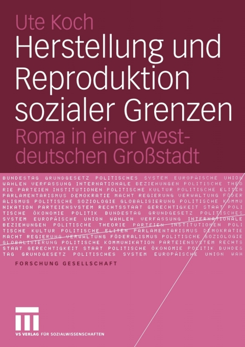 Cover image for book Herstellung und Reproduktion sozialer Grenzen
