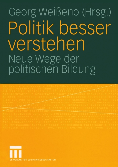 Cover image for book Politik besser verstehen