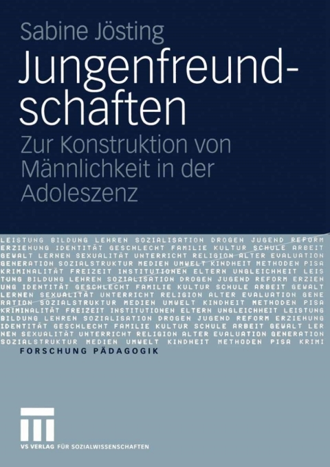 Cover image for book Jungenfreundschaften
