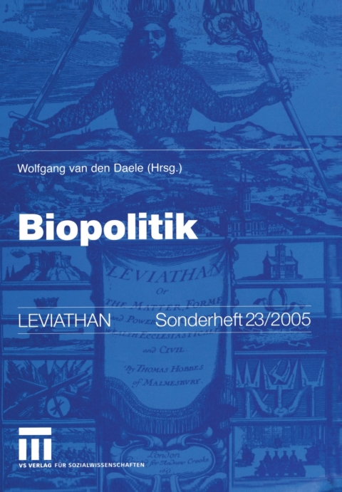 Cover image for book Biopolitik