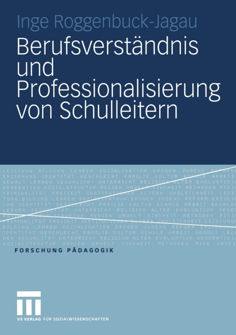 Cover image for book Berufsverständnis und Professionalisierung von Schulleitern