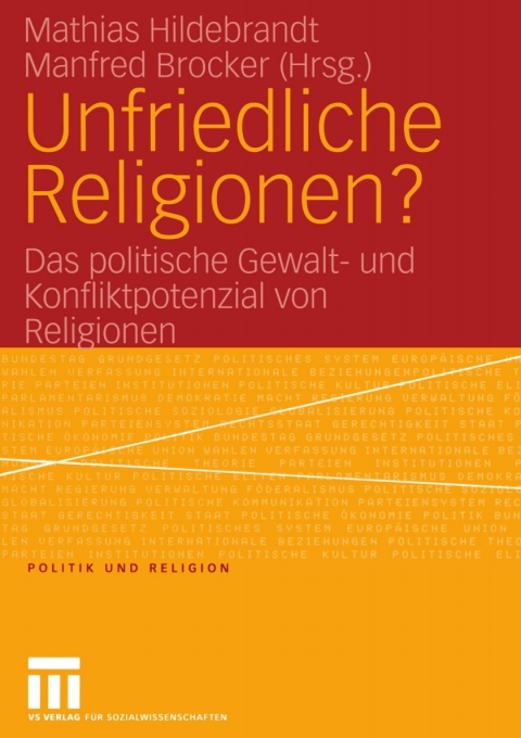 Cover image for book Unfriedliche Religionen?