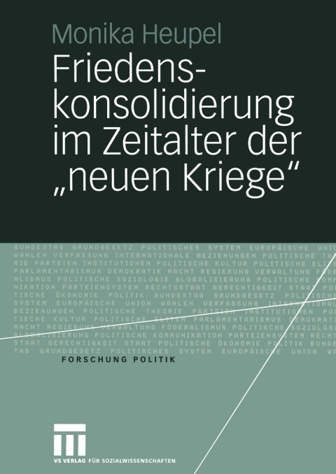 Cover image for book Friedenskonsolidierung im Zeitalter der „neuen Kriege”