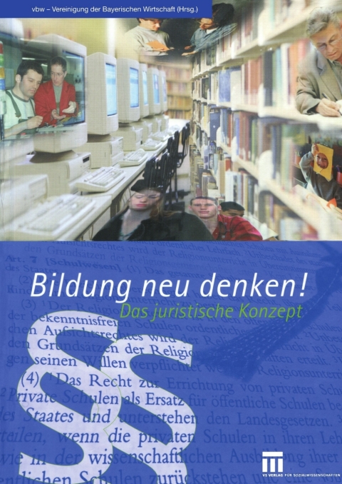 Cover image for book Bildung neu denken! Das juristische Konzept