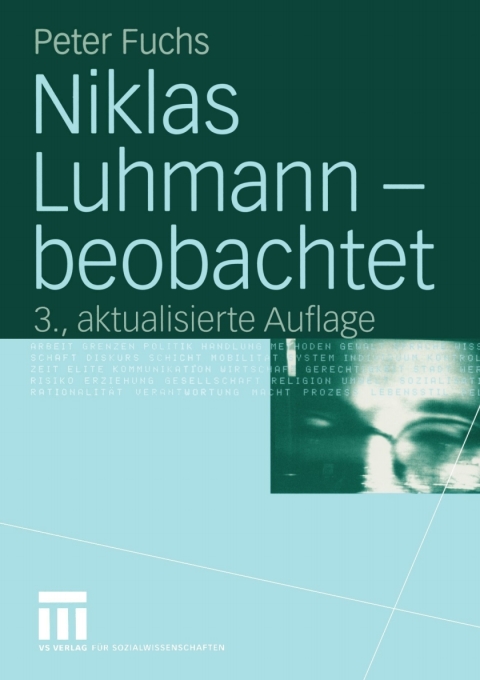 Cover image for book Niklas Luhmann — beobachtet