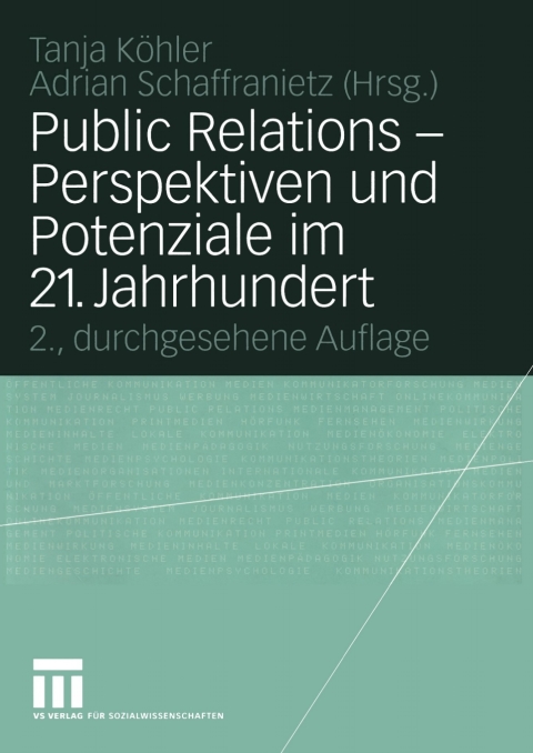 Cover image for book Public Relations — Perspektiven und Potenziale im 21. Jahrhundert