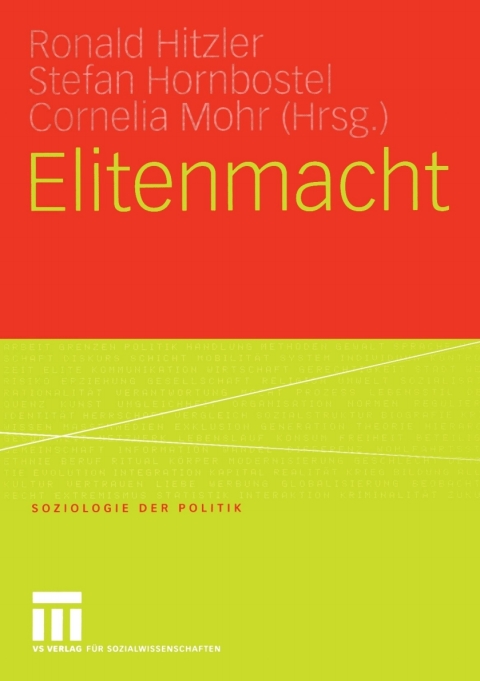 Cover image for book Elitenmacht