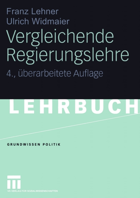 Cover image for book Vergleichende Regierungslehre