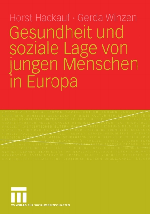 Cover image for book Gesundheit und soziale Lage von jungen Menschen in Europa
