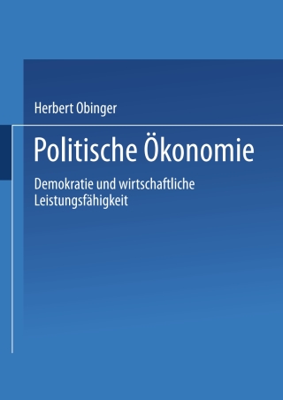 Politische Ökonomie