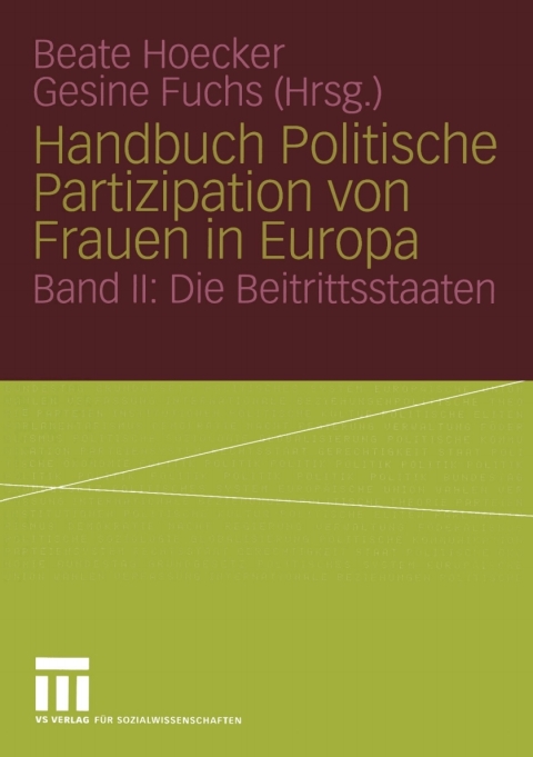 Cover image for book Handbuch Politische Partizipation von Frauen in Europa