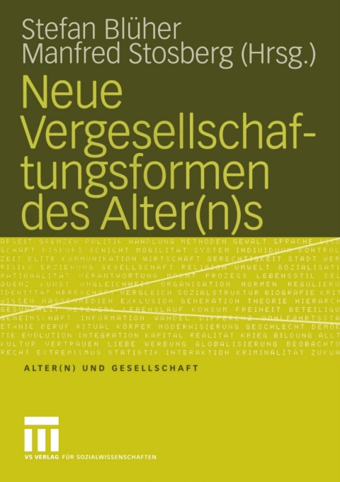Cover image for book Neue Vergesellschaftungsformen des Alter(n)s